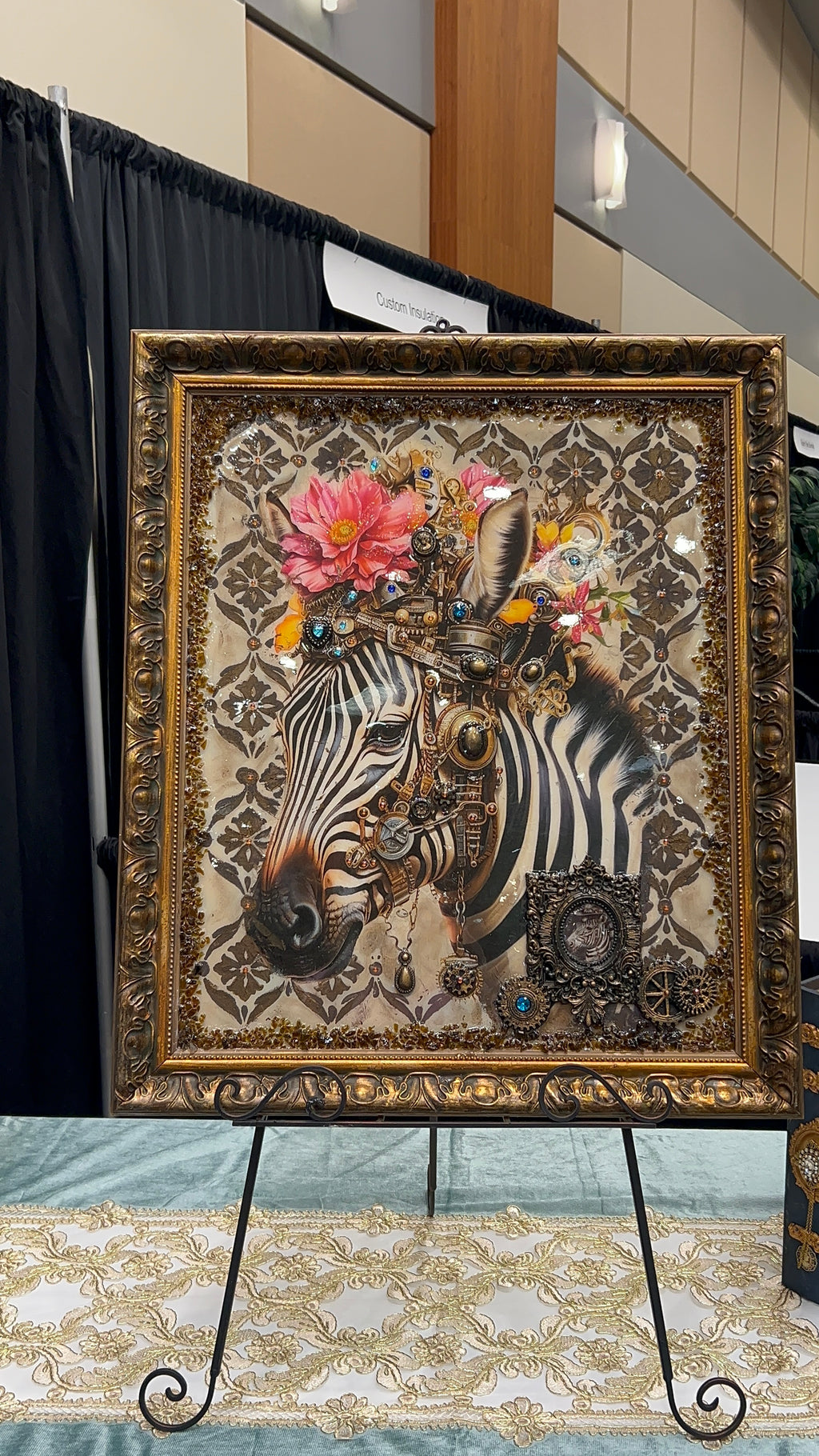 Steampunk….      Mrs. Zebra remembering her bo.