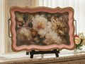 Rose color tray